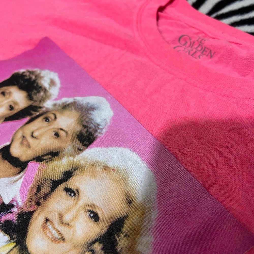 Golden Girls Stay Golden Pink Tee Shirt XL - Picture 5 of 8